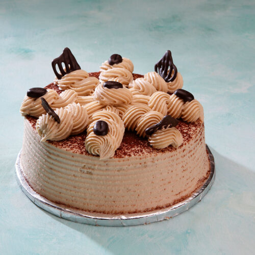 Eggless Mocha Cake